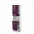 Colonne De Cuisine N2156 Four Encastrable Niche 45 Keria Aubergine 2 Portes 1 Tiroir L60 X H195 X P37 Cm