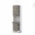 Colonne De Cuisine N2156 Four Encastrable Niche 45 Stilo Noyer Naturel 2 Portes 1 Tiroir L60 X H195 X P37 Cm