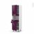 Colonne De Cuisine N2156 Mo Encastrable Niche 3638 Keria Aubergine 2 Portes 2 Tiroirs L60 X H195 X P58 Cm