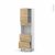 Colonne De Cuisine N2157 Four Encastrable Niche 45 Ipoma Chene Naturel 1 Porte 2 Casseroliers L60 X H195 X P37 Cm