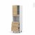 Colonne De Cuisine N2158 Four Encastrable Niche 45 Hosta Chene Naturel 1 Porte 3 Tiroirs L60 X H195 X P58 Cm