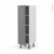 Colonne De Cuisine N26 Armoire Etagere Filipen Gris 1 Porte L40 X H125 X P58 Cm