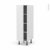 Colonne De Cuisine N26 Armoire Etagere Ginko Blanc 1 Porte L40 X H125 X P58 Cm