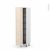 Colonne De Cuisine N2619 Armoire De Rangement Ikoro Chene Clair 6 Paniers Plateaux L40 X H195 X P58 Cm