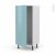 Colonne De Cuisine N27 Armoire Frigo Encastrable Keria Bleu 1 Porte L60 X H125 X P58 Cm