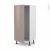 Colonne De Cuisine N27 Armoire Frigo Encastrable Keria Moka 1 Porte L60 X H125 X P58 Cm