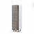 Colonne De Cuisine N2721 Armoire Frigo Encastrable Stilo Noyer Naturel 2 Portes L60 X H195 X P58 Cm