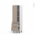 Colonne De Cuisine N2758 Armoire Etagere Ginko Taupe 3 Tiroirs Casserolier L60 X H195 X P58 Cm