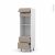 Colonne De Cuisine N558 Fourmo Encastrable Niche 45 Ginko Taupe 1 Abattant 2 Casseroliers L60 X H195 X P58 Cm