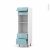 Colonne De Cuisine N558 Fourmo Encastrable Niche 45 Keria Bleu 1 Abattant 2 Casseroliers L60 X H195 X P58 Cm