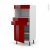 Colonne De Cuisine N56 Mo Encastrable Niche 3638 Ivia Rouge 1 Porte 2 Tiroirs L60 X H125 X P58 Cm