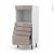 Colonne De Cuisine N59 Four Encastrable Niche 45 Keria Moka 4 Tiroirs L60 X H125 X P58 Cm