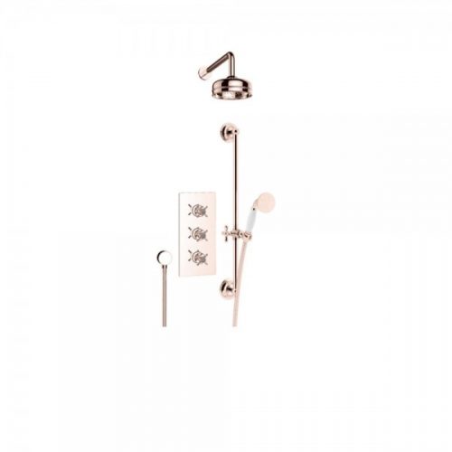 Colonne de douche avec pommeau de douche Heritage Dawlish