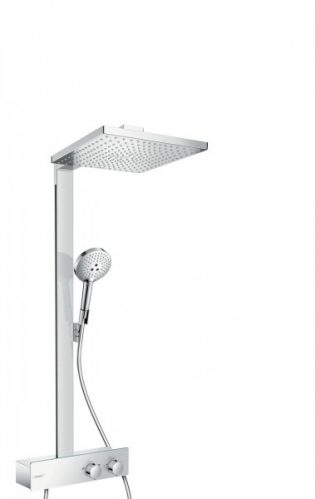 Colonne de Douche Axor Raindance E EcoSmart 350mm Ø300mm Chromé 27362000