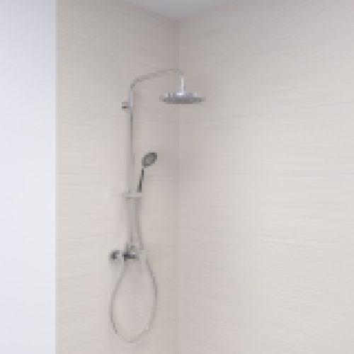 Colonne De Douche Caly Mitigeur Mecanique Chromee