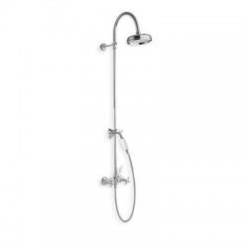 COLONNE DE DOUCHE CHAMBORD RETRO COMPLETE CHROME – CRISTINA ONDYNA CH17351