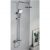 Colonne de douche chrome/blanc Imex Elbe