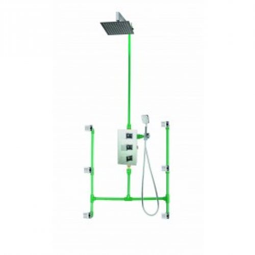 Colonne de douche encastrable murale LOCK avec mitigeur PINEROLO