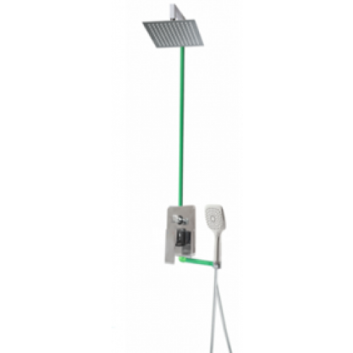 Colonne de douche encastrable murale NEW LOBA avec mitigeur MILANA +