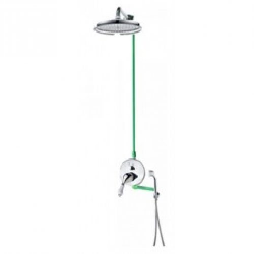 Colonne de douche encastrable murale VARA avec mitigeur METROVA