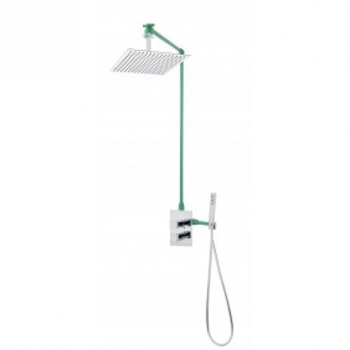 Colonne de douche encastrable plafond LOCK 50 avec mitigeur COSENZA