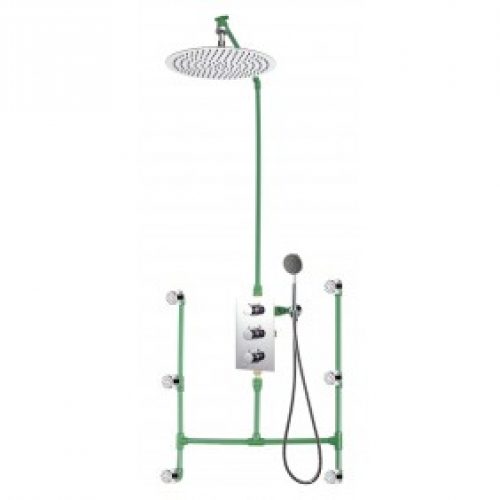 Colonne de douche encastrable plafond MISY avec mitigeur PERRERO