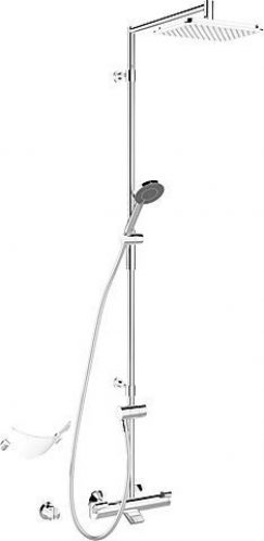 Colonne de Douche Hansa HANSAFIT avec mitigeur thermostatique baignoire