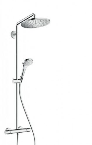Colonne de Douche Hansgrohe Croma 1 jet avec robinet Thermostatique Select 280