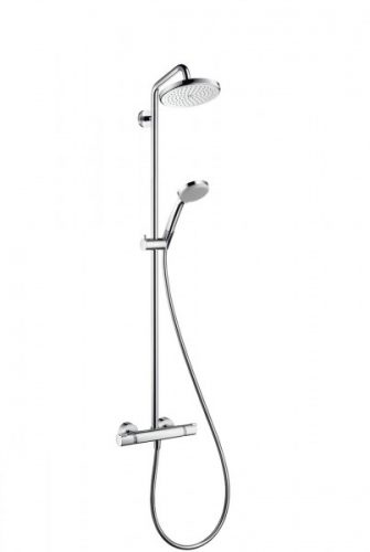 Colonne de Douche Hansgrohe Croma 220 avec Bras de Douche 400mm 27185000