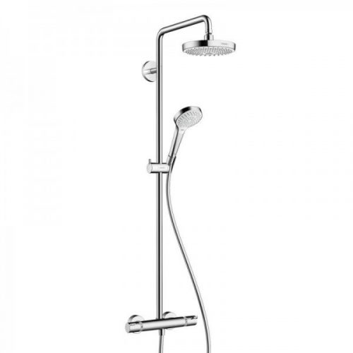 Colonne de Douche Hansgrohe Croma Select S 2 jets Blanc/Chromé 180