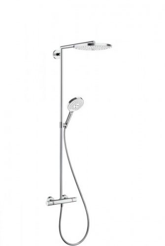 Colonne de Douche Hansgrohe Raindance Select S 2 jets blanc/Chromé 300