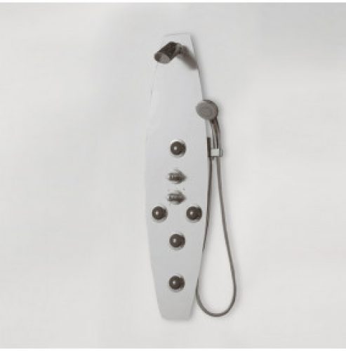 COLONNE DE DOUCHE HYDROMASSAGE EN ALUMINIUM MODÈLE DISCO