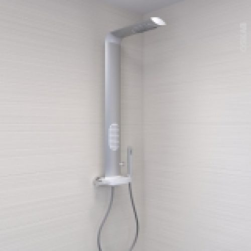 Colonne De Douche Icos Mitigeur Thermostatique Aluminium Valentin