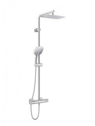 Colonne de Douche Ideal Standard Idealrain Cube avec mitigeur thermostatique Ceratherm