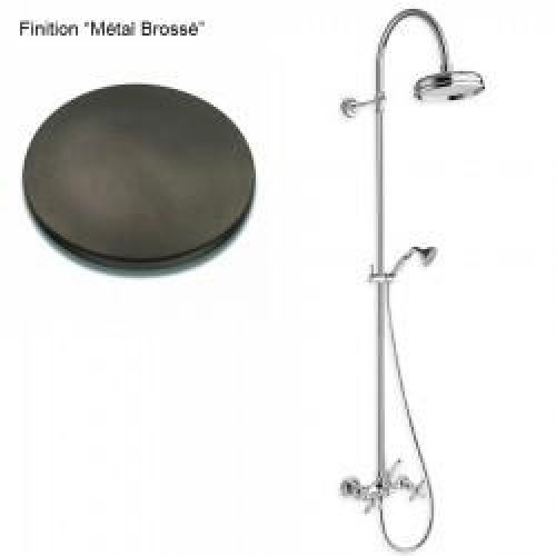 COLONNE DE DOUCHE PARIGI RETRO COMPLETE METAL BROSSE – CRISTINA ONDYNA PG17377