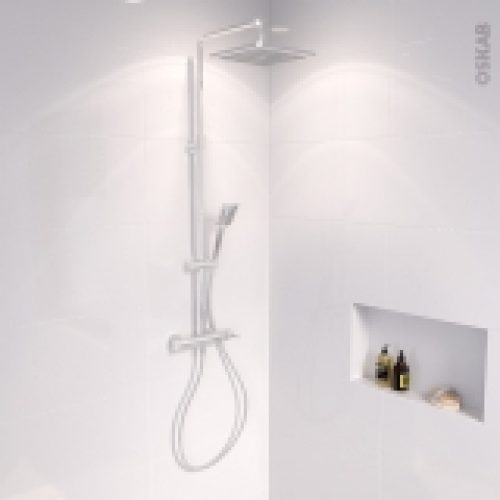 Colonne De Douche Telescopique Palae Mitigeur Mecanique Chromee