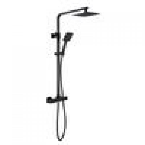 Colonne de douche thermostatique KALA noir mat