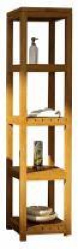 Colonne de salle de bain Mimizan en teck