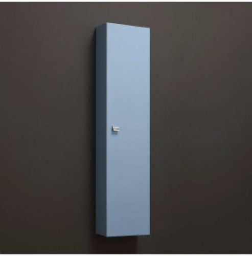 COLONNE DE SALLE DE BAINS SUSPENDUE LAQUÉ BLEU PASTEL MAT LAQUÉ BLEU MAT