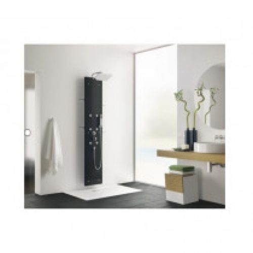 Colonne douche hydromassante en verre Aquaglass Kinedo