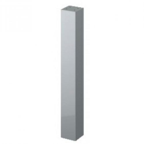 Colonne fixe – seule – argent – 90 x 90 mm – 670 mm – Legadrive
