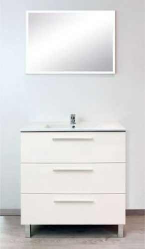 Colonne PALLAS blanc largeur 30cm à poser – Prix net livré chez vous – – Ondée