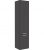 colonne serie MBK 2 portes anthracite brillant butée à gauche, 350´x1625x370mm