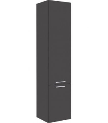 colonne serie MBK 2 portes anthracite mat butée à droite 350x1625x370mm
