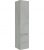 Colonne série MBO 1 porte 2 tiroirs, chene gris pierre butée droite, 350x1625x370mm