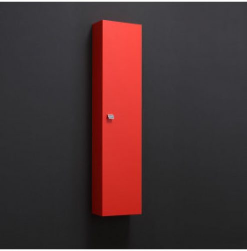 COLONNE SUSPENDUE 31 CM ROUGE MAT POUR SALLE DE BAIN