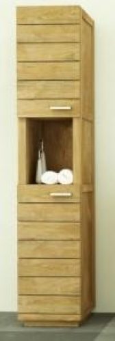 Colonne étagère de salle de bains BELLE ILE