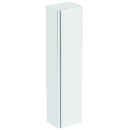 Colonne Tesi 40cm 1 porte Blanc laqué -…