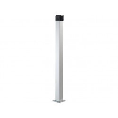 Colonnette en aluminium anodisé naturel H 1m pour SEM-2 CAME CLM