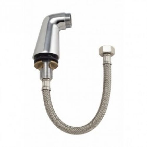 Colonnette luxe avec flexible inox –  arrivé 15 x 21 mm – sortie 20 x 27 mm